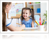 Girl Attending Kindergarten in Pembroke Pines